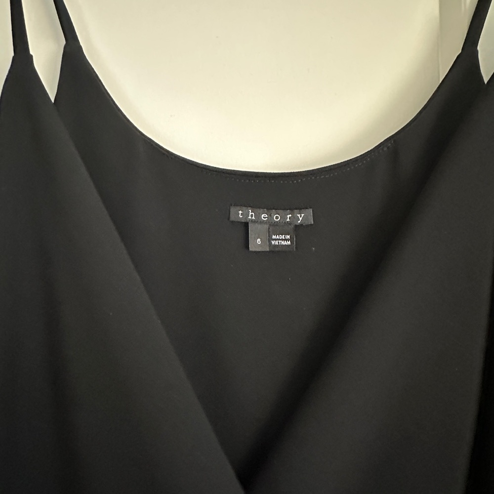 THEORY Jumpsuit in Black. Size 6. - Picture 3 of 7